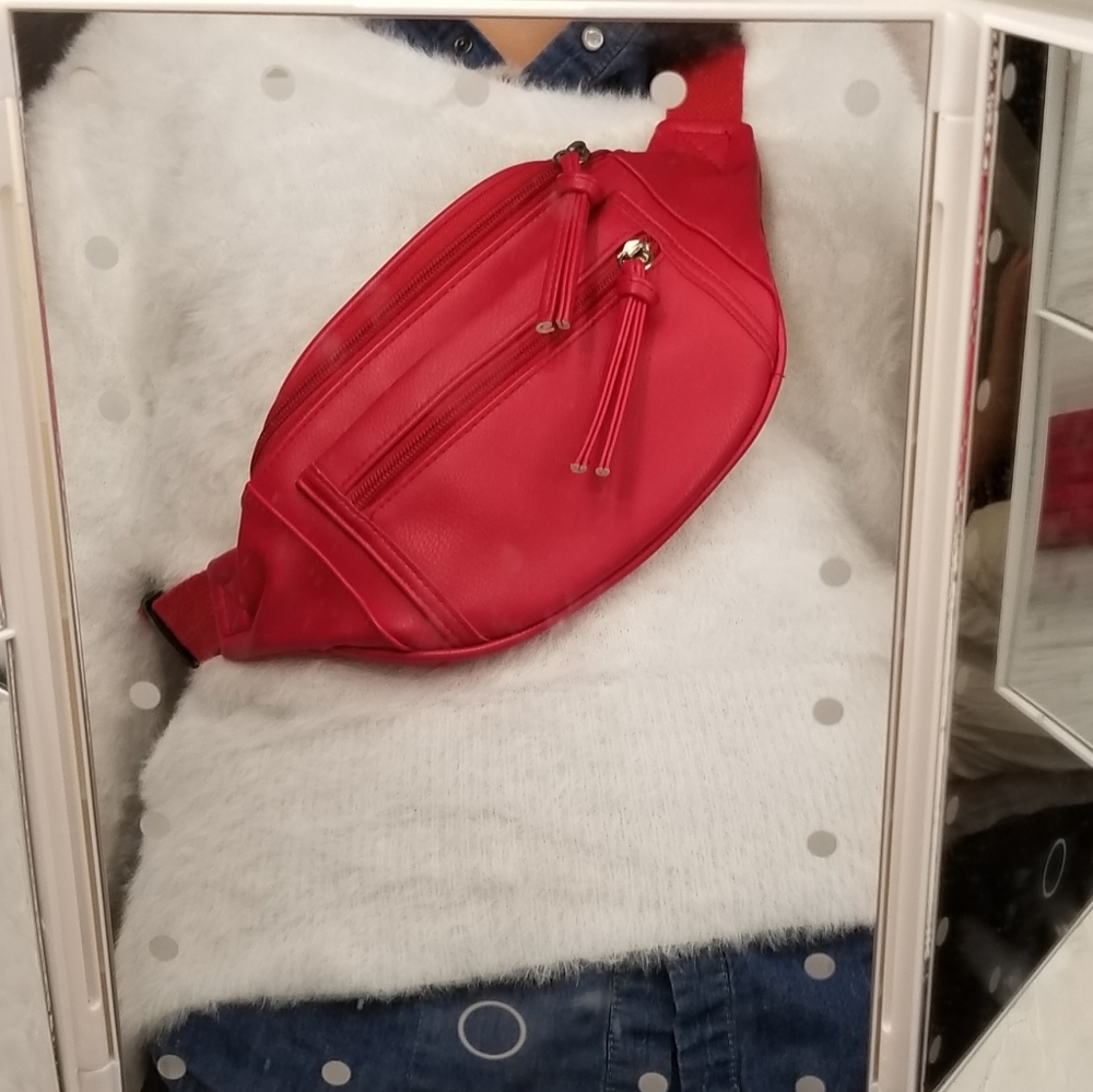 Wild fable leather fanny pack